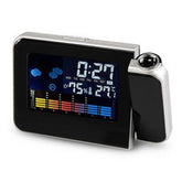 Black Projection Weather Alarm Clock My Wall Clock